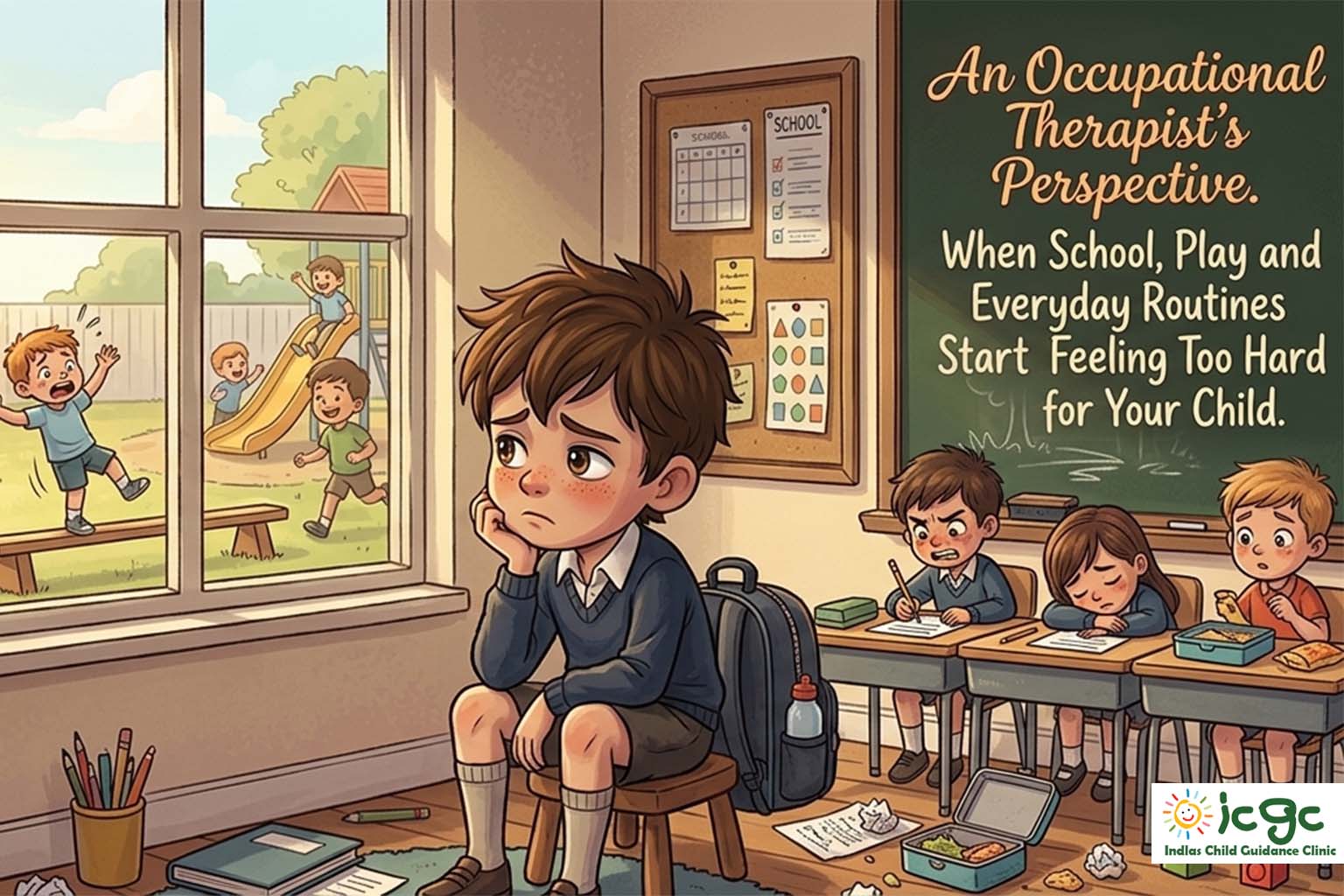 When School, Play and Everyday Routines Start Feeling Too Hard for Your Child: An Occupational Therapists Perspective
