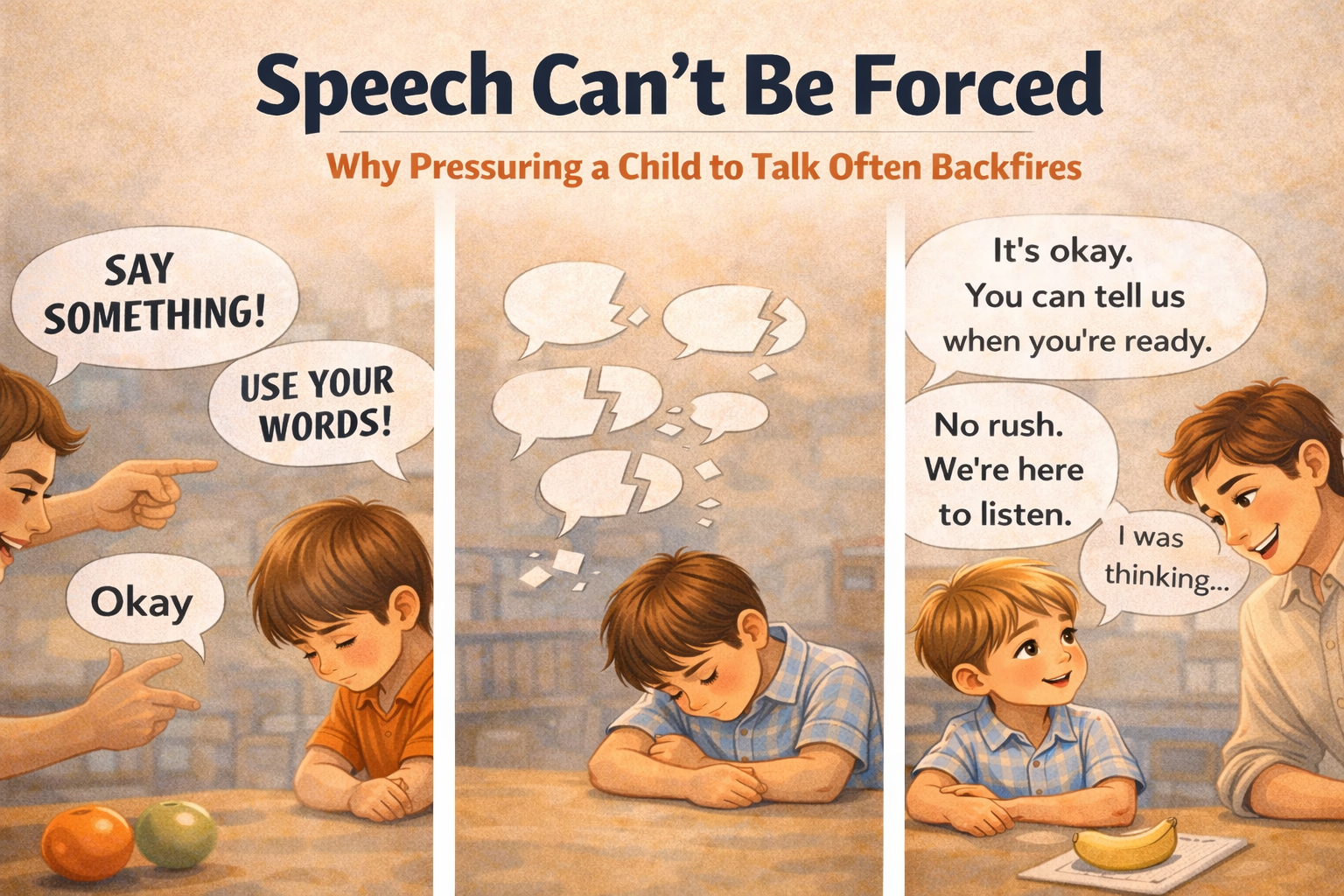 Why speech can’t be forced